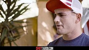 Step-uncle says, 'join the group sex at the bbq, step-niece'