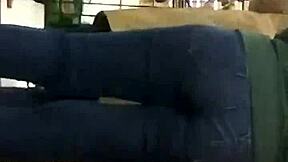 i caught candid teen booty in jeans