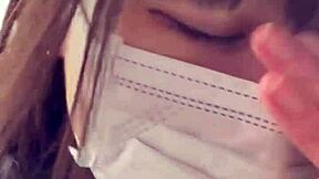 首次遥控跳蛋约会湿透高潮打断