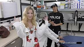 Don't strip search me, officer, but I got caught with handcuffs on campus