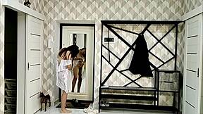 Angie Elif is enjoying a hot solo session of self-pleasure.