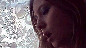 Katrina Fingers Wet Pussy in Kitchen!