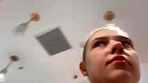 Teen Masturbates Wet Pussy In Changing Room With Big Tits