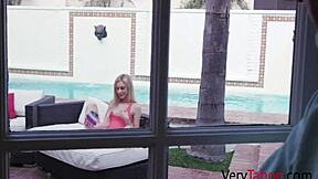 Sexy selfies for her step granddad? What a taboo tease!