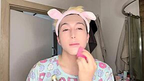 omg, this cute boy gets sissified and fucked hard by a big cock 😍 full story here