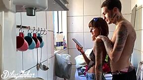 Caught My Maid Off Guard And Tried To Fuck Her But Wife Came Home!