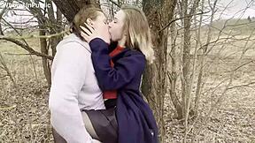 Cute Girlfriend Feels Crazy Pleasure from Public Outdoor Anal Fuck. Her Tight Ass Gapes After Deepthroat.