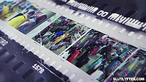 officer tommy gunn is punishing hot harley haze with his monster cock at work