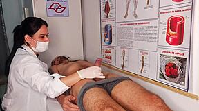 Intense Erection Banging Nurse's Tight Pussy In Uniform