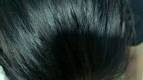 latina stepsister gives blowjob in the bedroom before anal