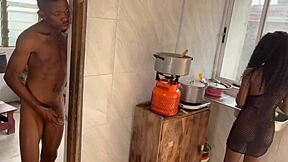 i, the new bride, had passionate sex in the kitchen with my hubby, oh god!