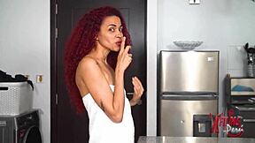 i felt so excited when the delivery guy slapped my ass and fucked my tight pussy