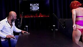 redhead bruna ferrari shows ass after husband suggests