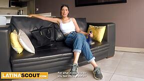 Curvy Colombian Teen Deepthroats Producer's Monster Cock At Casting