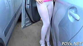 Teen 18+ Sex Hard in Socks