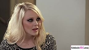 teen model pussy licking and scissoring with lesbian boss