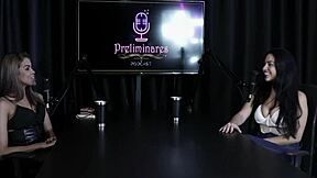 blonde teen 18+ moans in sheer red lingerie bdsm