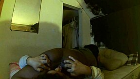 sexydagger pipes petite 18+ ebony slipperycherry in wild scene