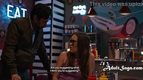 Wanna know how a bank officer blackmails Katie Kush to save her diner?