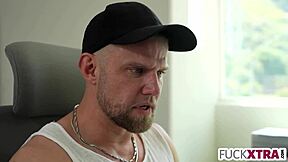 Shy Boy Spies on Girls and Gets Lucky in the Locker Room