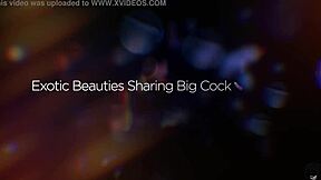 Nicole says, 'take my monster cock,' as they fuck in LA