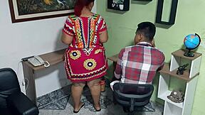 So, this big-ass stepmother got down with her stepson in a steamy session.