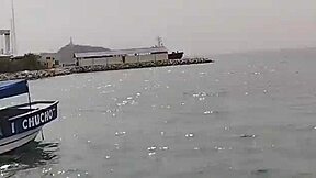 I saw this latina gordita with the biggest ass on the beach.