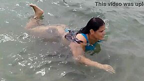 I saw this latina gordita with the biggest ass on the beach.