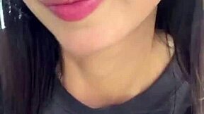 hey, check out this exhibitionist wife flashing her tight pussy outdoors 😏