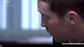 rebecca atkinson topless in shameless-uk s07e11 blowjob scene