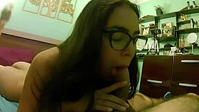 Passionate sex with beautiful girl in pov.