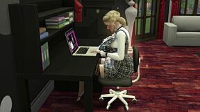 I Watched Mortimer And Bella Fuking That Cute Teen In Sims 4 Porn.