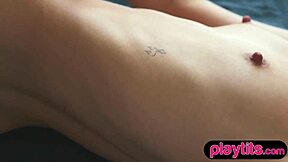 I love watching this russian blonde beauty strip and show her petite nude figure with bubble butt.