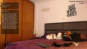 tranny teen 18+ jezzikkat cums hard while wearing sexy lingerie and playing with toys. it’s a wild latina show!