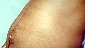 Intense Indian Pregnant Step Mom Shows Amazing Boobs