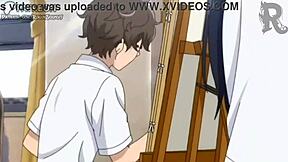 the art of deception: tricked into footjob in classroom 😈