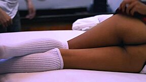 stepfather and stepsister's friend sneak off to motel for fun