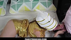 famstroking - big ass latina stepdaughter family sex with step dad as she practices for band - charley hart josie tucker