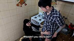 Risky threesome with shy coworker Mei Pang and John Lemon at work. Intense and forbidden encounter unfolds.