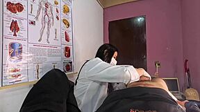 Unexpected Erection In Front Of The Nurse