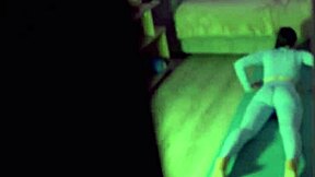 European girl stretches her strained butt after yoga with anal fisting and machine toys.