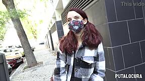 The horny young girl Ohana Petite swallows the old man's cum in a slutty catch.