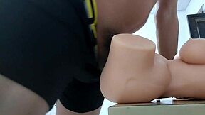 Hot Cock Explores Kinky Roleplay With Real Doll, Cumming Twice Inside Dirty Ass