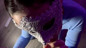 European girl stretches her strained butt after yoga with anal fisting and machine toys.