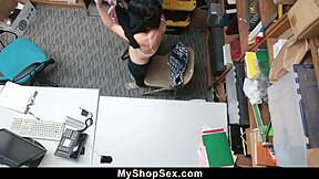 Penelope Reed Gets Fucked Hard as Shoplifting Punishment. She Begs for More!