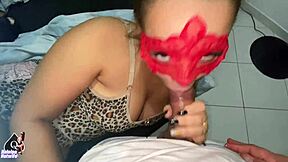 Hot girl drinks all gifted cum deliciously. 😋