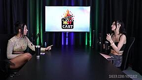 watch debora andrade's compilation on hot cast, part 4, with see-through and vibrator action?