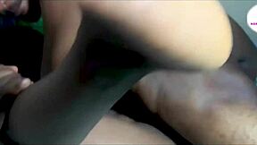 Horny jasmine joins sex party riding big cock in missionary cowgirl for creampie