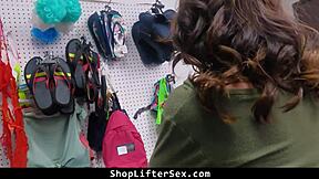 Veronica Church seems innocent but gets punished rough in the garage 😈🔥