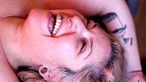Hot Tattooed Ex-Girlfriend Bends Over for Hard Doggy Cum Facial!